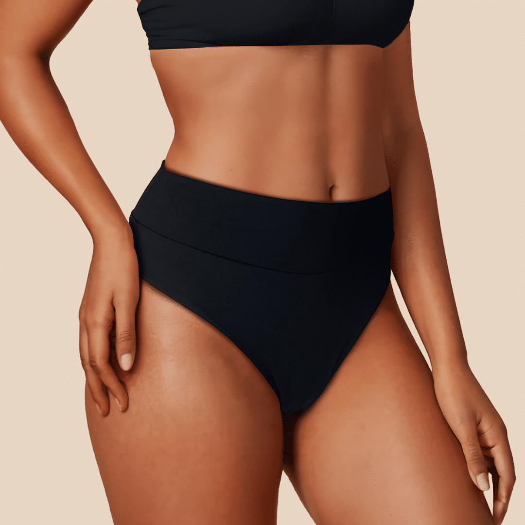 Paola, maillot de bain menstruel taille haute