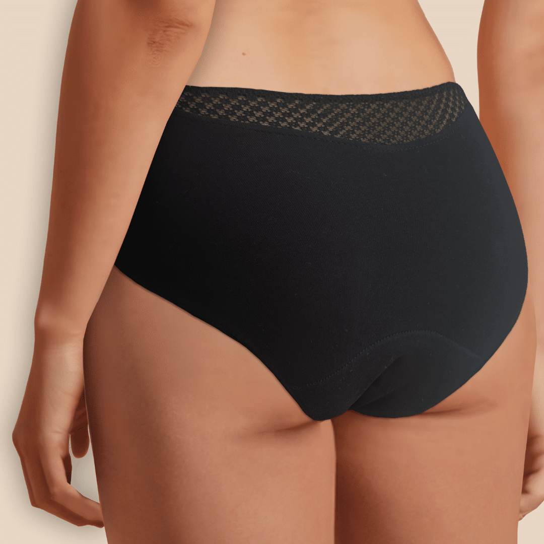 Culotte menstruelle Rose - vu de dos